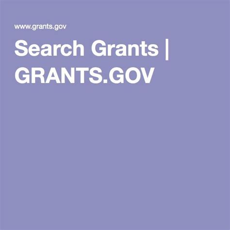 grants.gov search